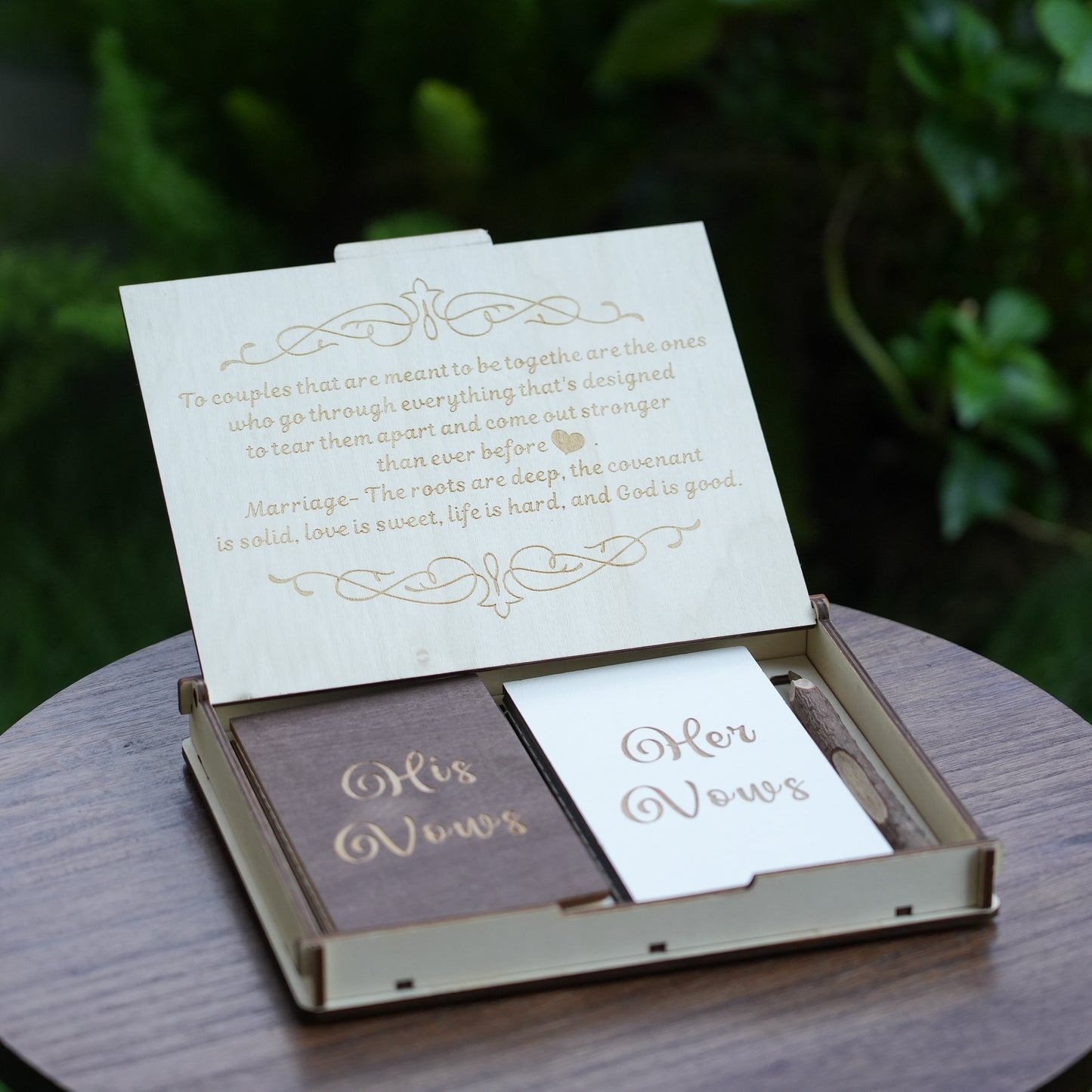 Custom Wedding Vow Books,Unique His And Her Vow Books,Wedding Keepsake,Romantic Ceremony Gift, Engagement Celebration Book
