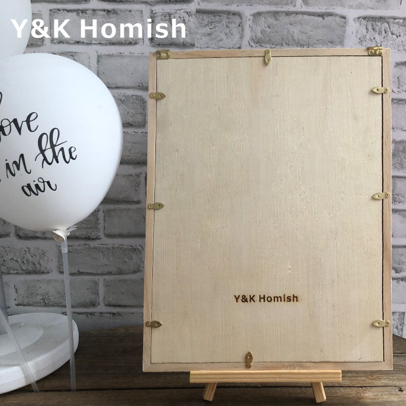 Wedding Guest Book,Wedding Signature Picture Frame,Signature Frame,Wedding Wood Wall Frame