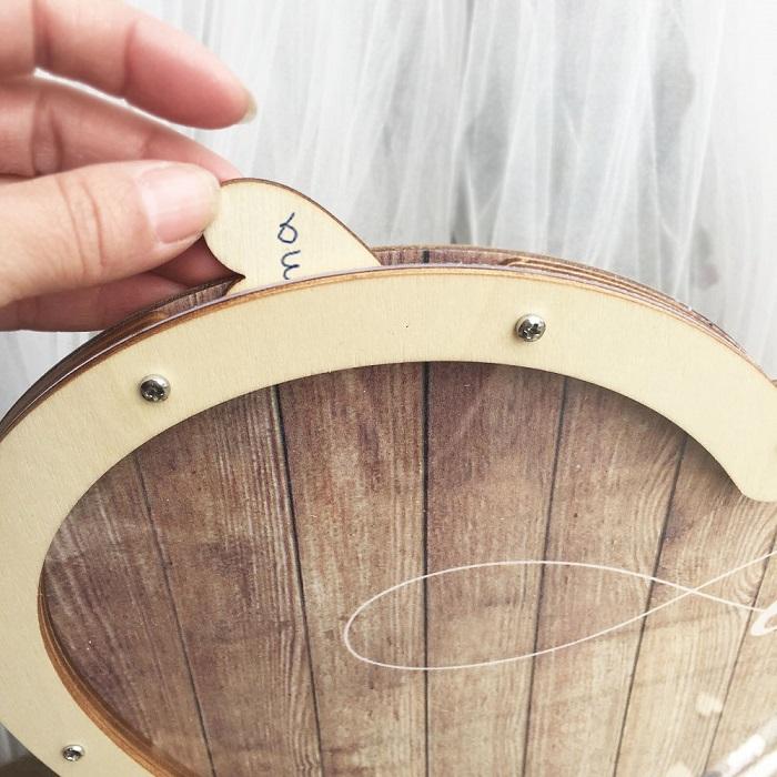 Wooden wedding book, Hearts, Unique Wedding Guest Book, Wedding Decoration, Rustic wedding