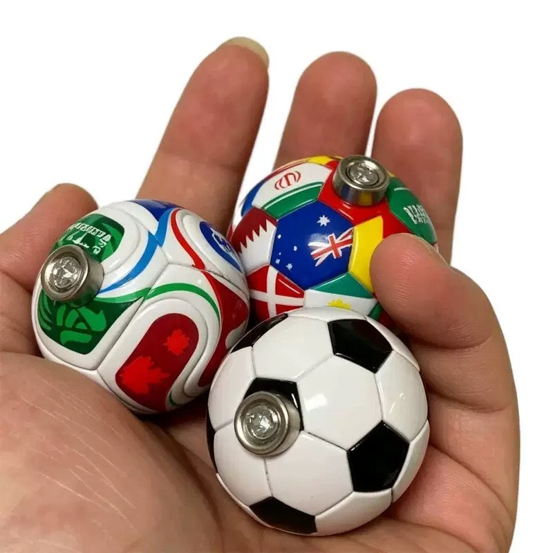 3D Half Soccer Ball Refrigerator Magnets, 3 Styles Black White Swirl World Flags Glossy Sports Magnets, Decorative Fridge Magnets for Kitchen Office Soccer Fan Gift