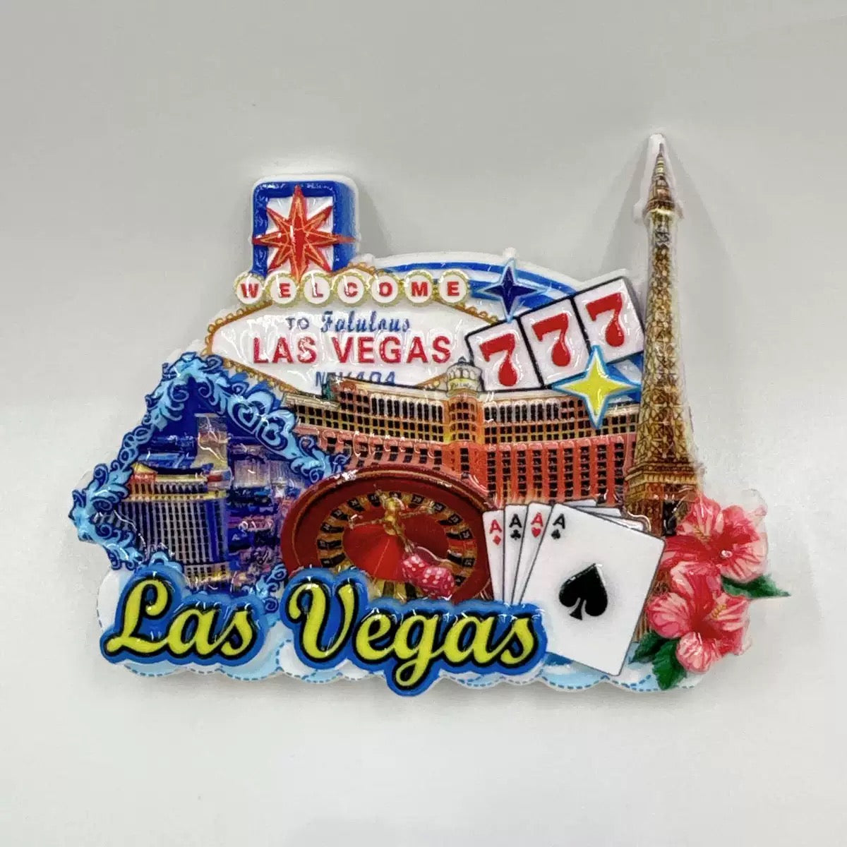 US City Travel Magnets Set, 3D Embossed Resin Fridge Magnets Hawaii Miami Las Vegas DC LA San Francisco, Glossy Travel Souvenir Magnets for Collection Gift Kitchen Office Decor