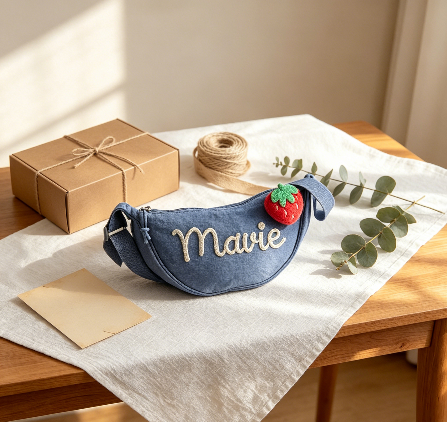 Personalized Kids Fanny Pack, Custom Embroidered Name Belt Bag, Toddler Crossbody Sling Bag, Cute Custom Bag with Name, Gift for Girls & Boys