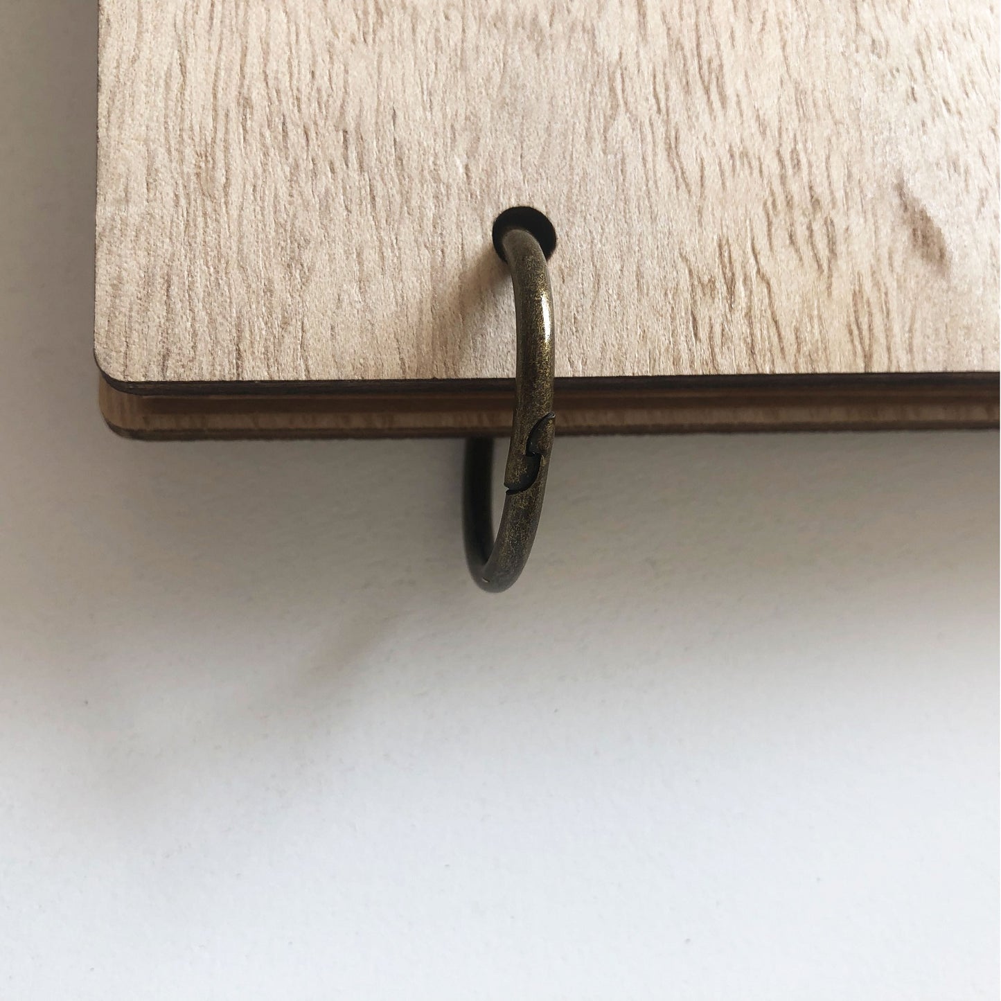 Golden Metal Loose Leaf Binder Ring,Albums Supplies  Craft Binding,Metal Ring Binder Desk Calendar,Ring  For DIY Notebooks