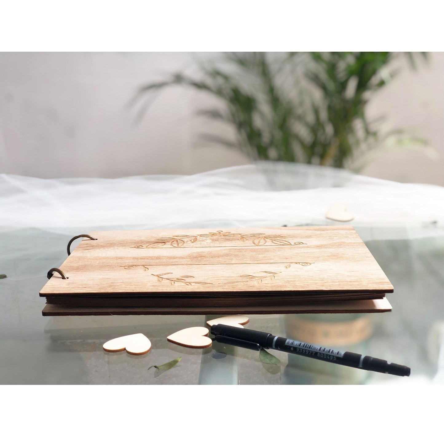 Personalized Heart Wedding Guest Book With Love Puzzle,Guestbook Alternative,Heart Shaped Wedding  Guest Signature Frame