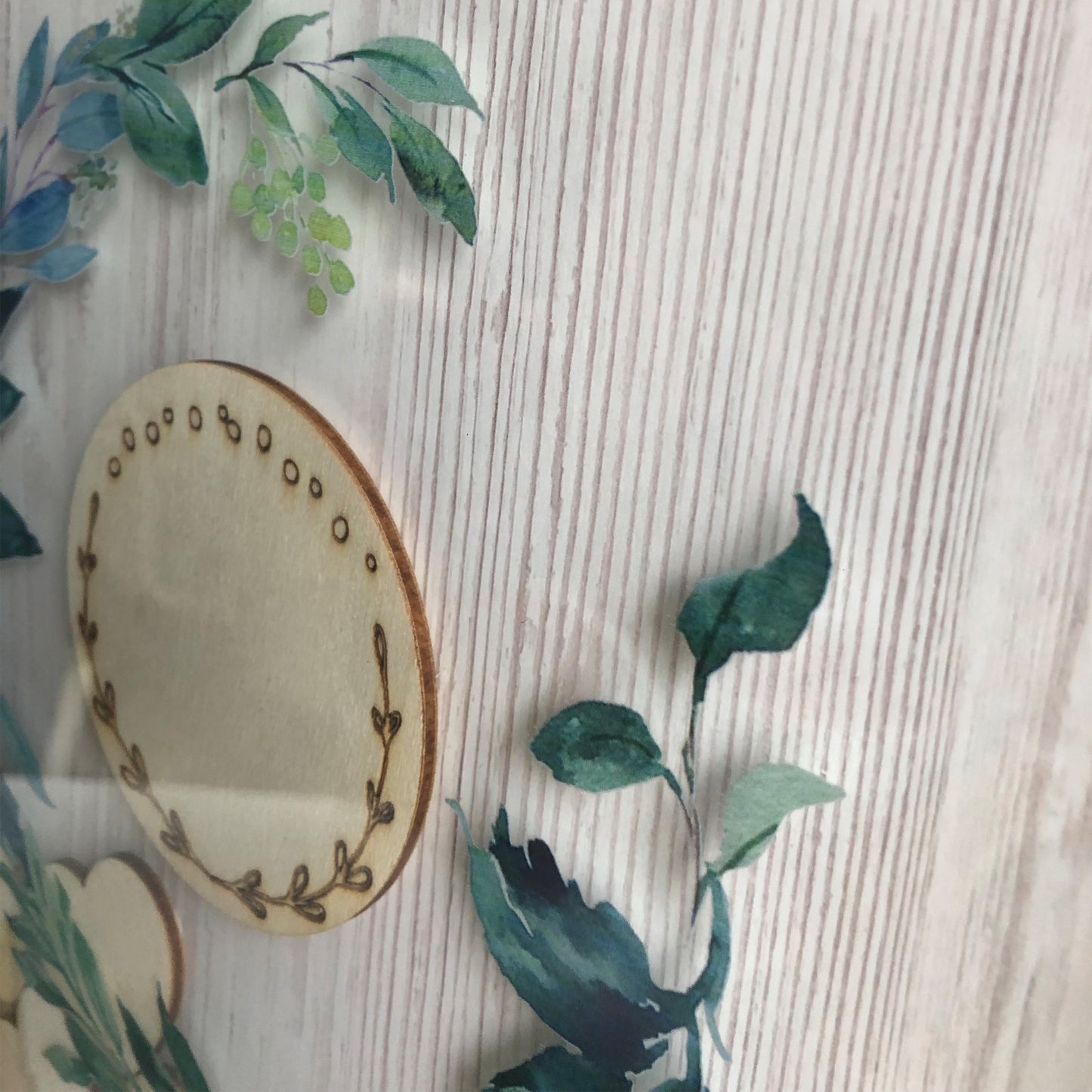 Personalized Acrylic Wedding Guest Book With Garland, Wedding Sign Bundle Set Of Guestbook,Rustic Heart Drop Box,Gift For Couple