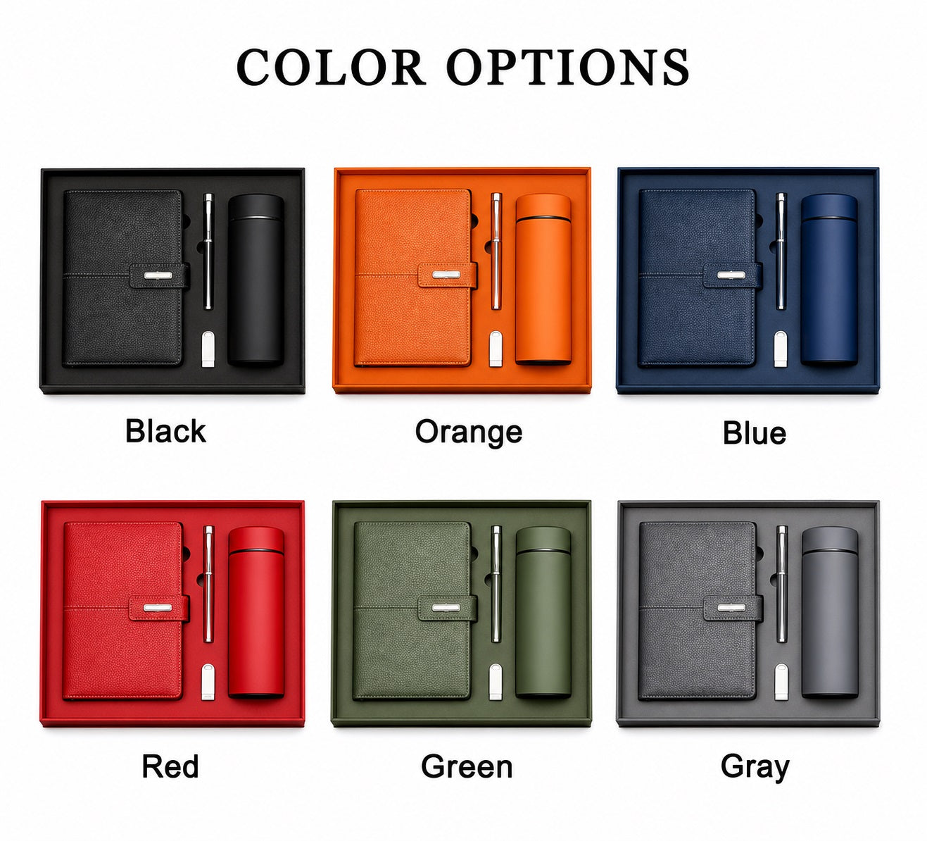 Custom Engraved Leather Notebook & Matching Pen Set,  Personalized End of Year Teacher Thank You Gift, Custom  Graduation Keepsake