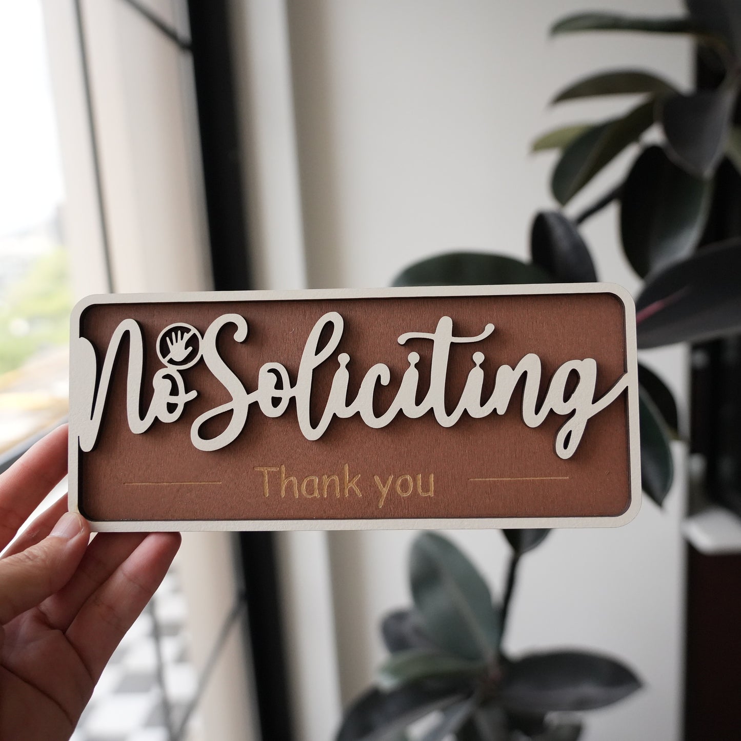 Personalized Door Warning Sign,Custom Engraved Signs,House Door Sign Plaque,Wooden Wall Plaque, Wall Door Decor Accessory