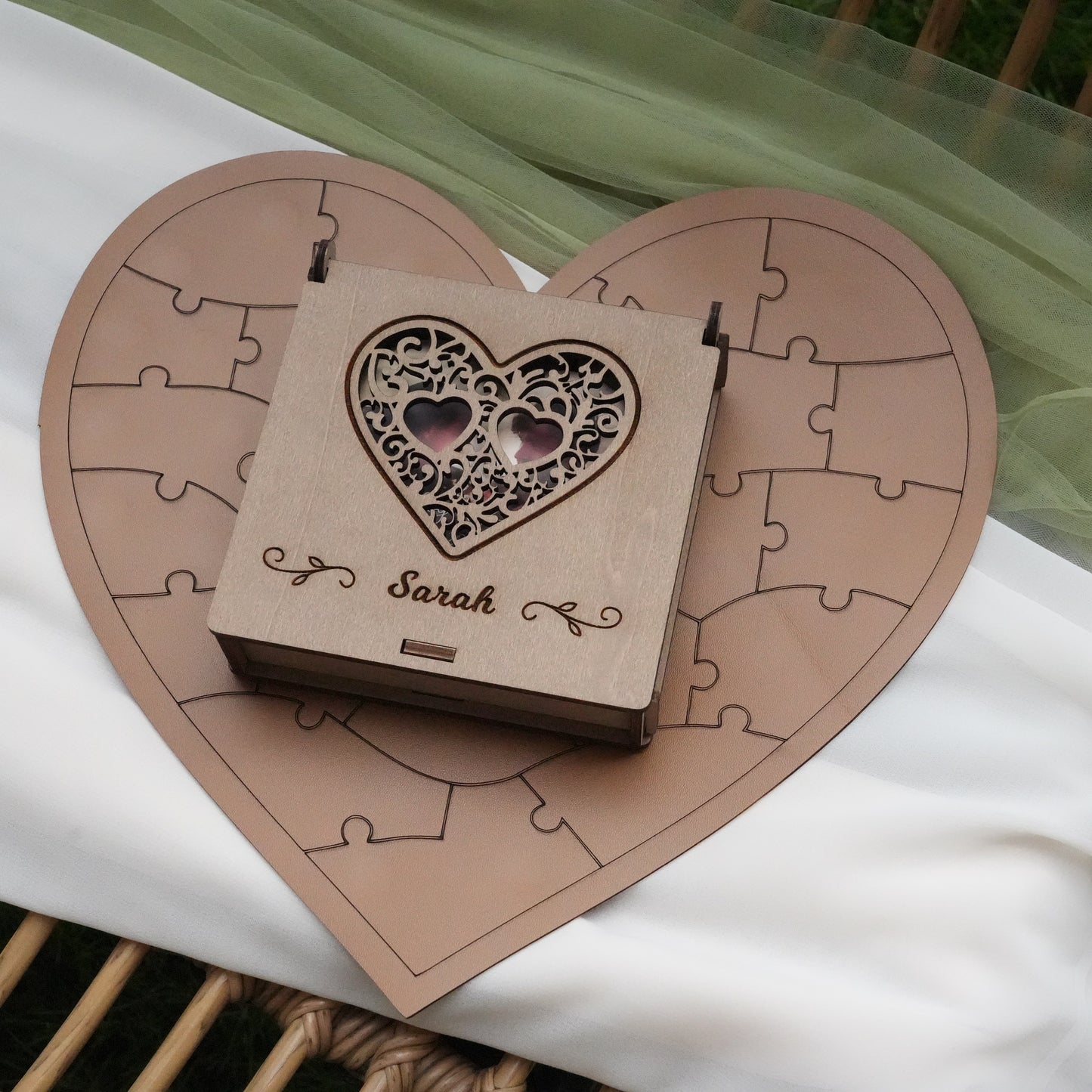 Reasons I Love You,Personalized Puzzle Gift  With Box,Gift for Her, Anniversary Gift For Couple, Romantic Gift,I Love You Puzzle