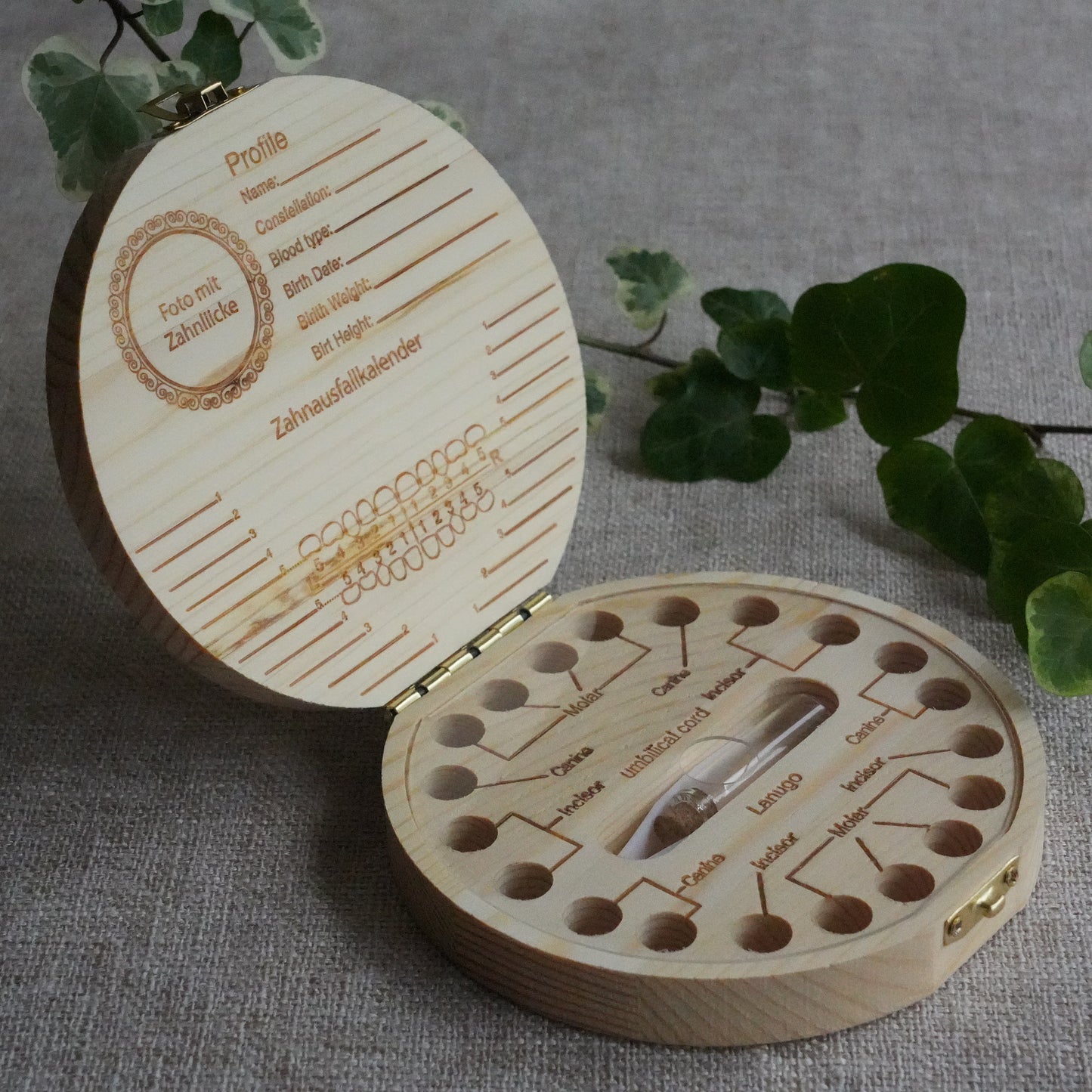 Personalized Wooden Tooth Fairy Box With Name,Milk Tooth Box Keepsake,Baby Shower Gift,Unique Gift, Back-to-school Gift,Baby Gifts For Birth