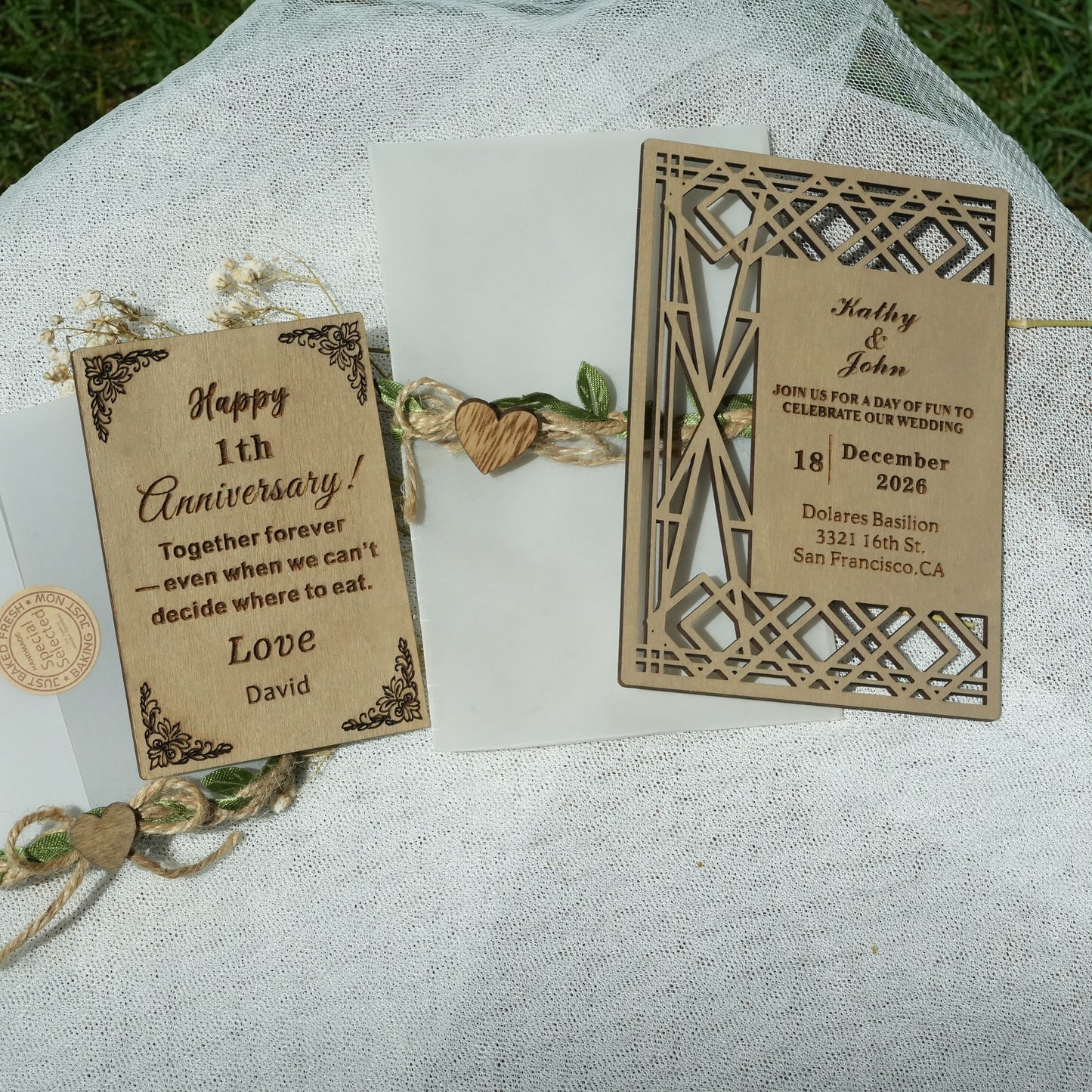 Personalized Wooden Memory Box With USB,Engraved Wooden Keepsake Box,Rustic Memento Box,Gift For Birth