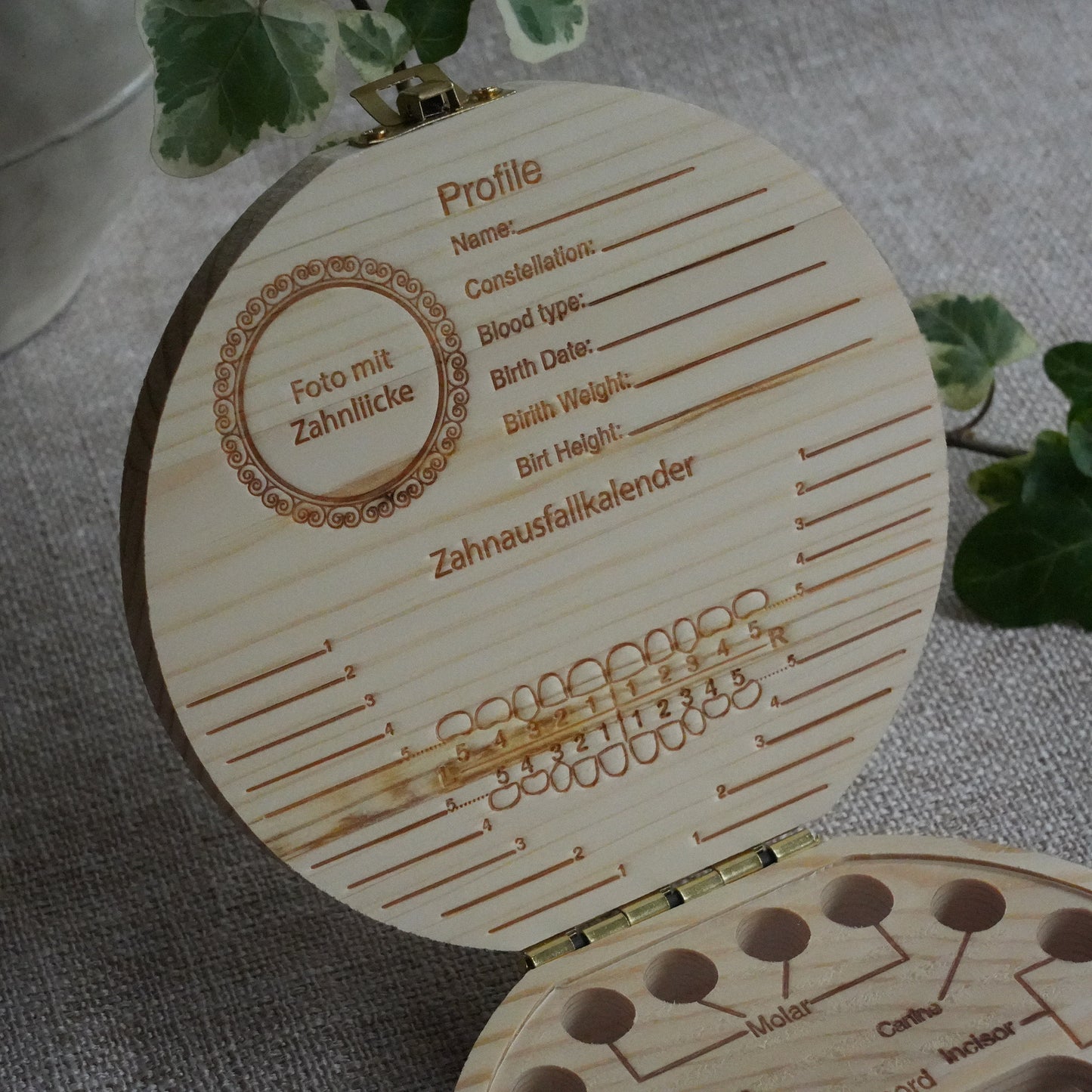 Personalized Wooden Tooth Fairy Box With Name,Milk Tooth Box Keepsake,Baby Shower Gift,Unique Gift, Back-to-school Gift,Baby Gifts For Birth