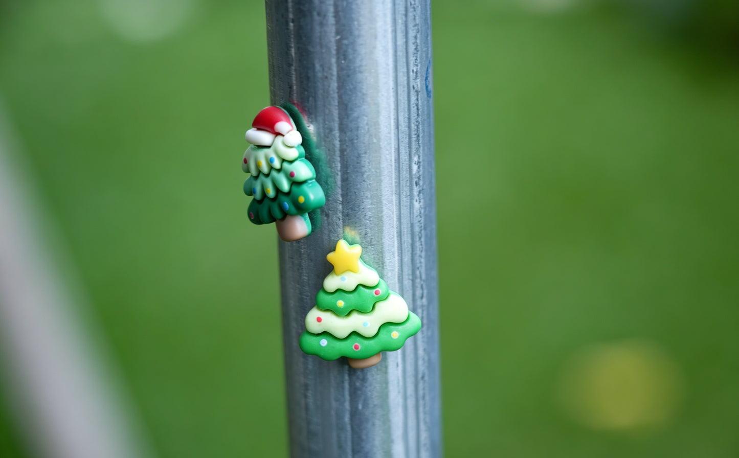 Mini Christmas Magnet Set of 11, Handmade  Kawaii Xmas Mini Figurines, Cute Fridge Magnets,  Festive Santa Decor & Tiny Christmas Gift
