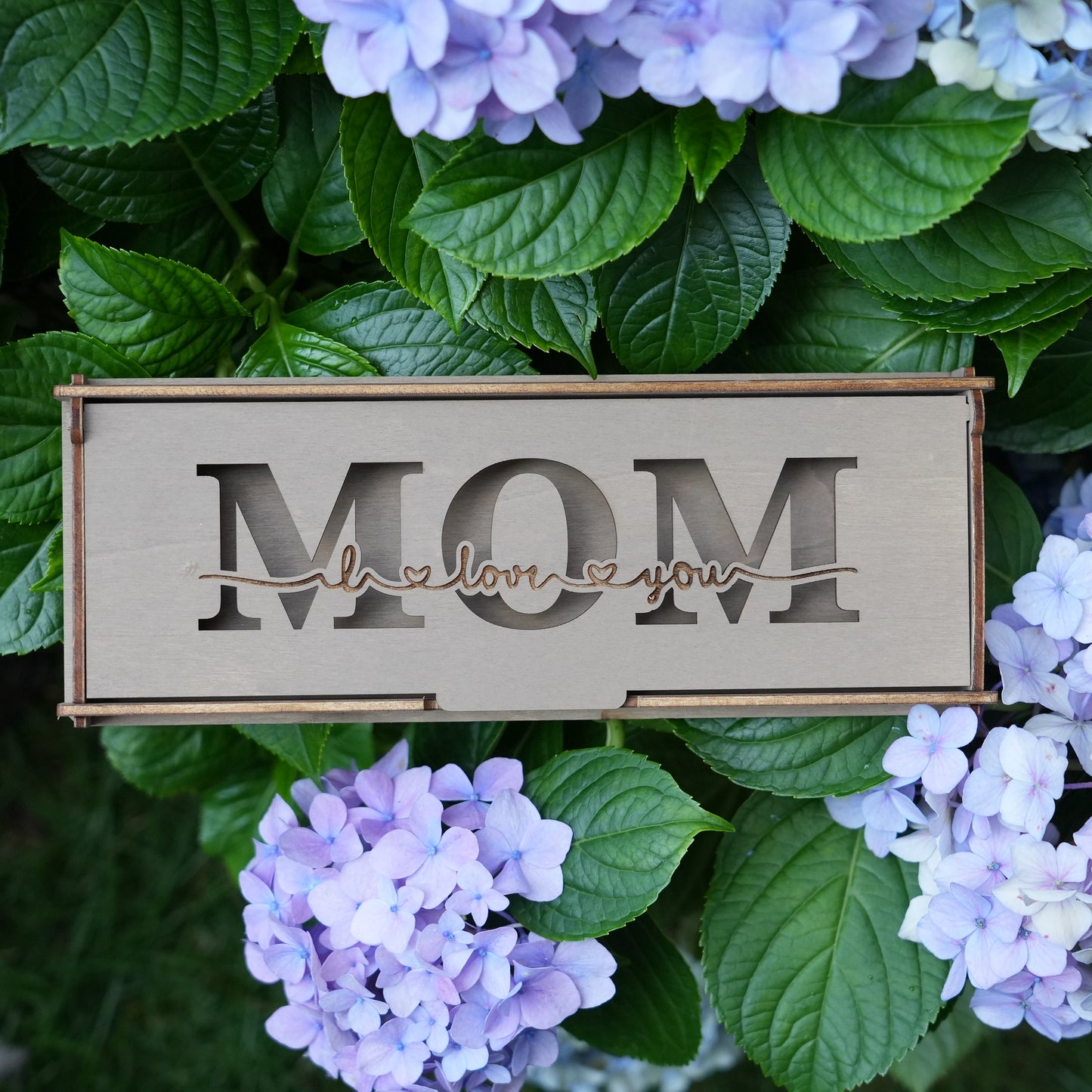 Personalized Wooden Rose With Box,Unique Mother Day Gift,Wooden Flowers Gift,Eternal Flower,Gift For Mom's Birthday