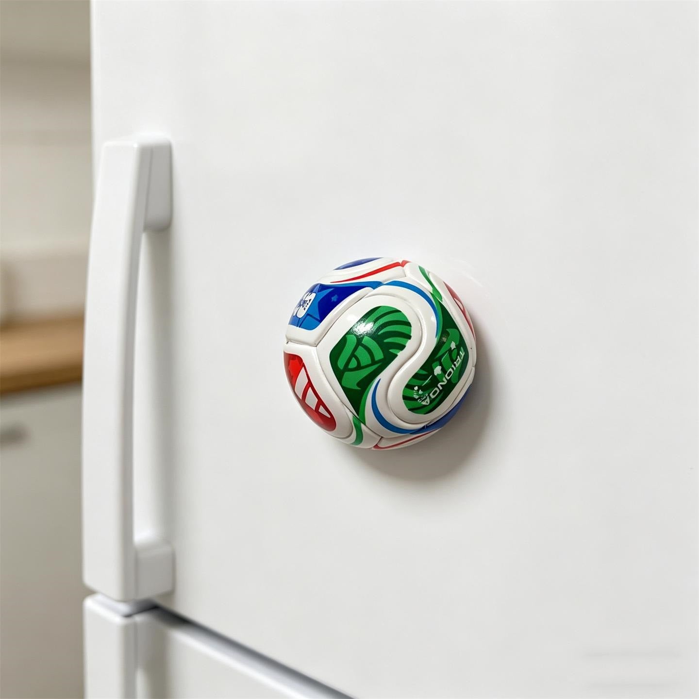2026 World Cup Soccer Fridge Magnet, US  Canada Mexico Host Country Flags, Football  Tournament Fan Collectible Souvenir Magnet