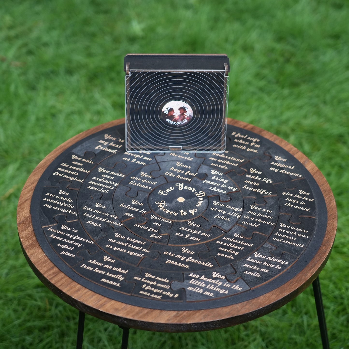 Personalized Reason I Love You Vinyl Puzzle,Sentimental Boyfriend