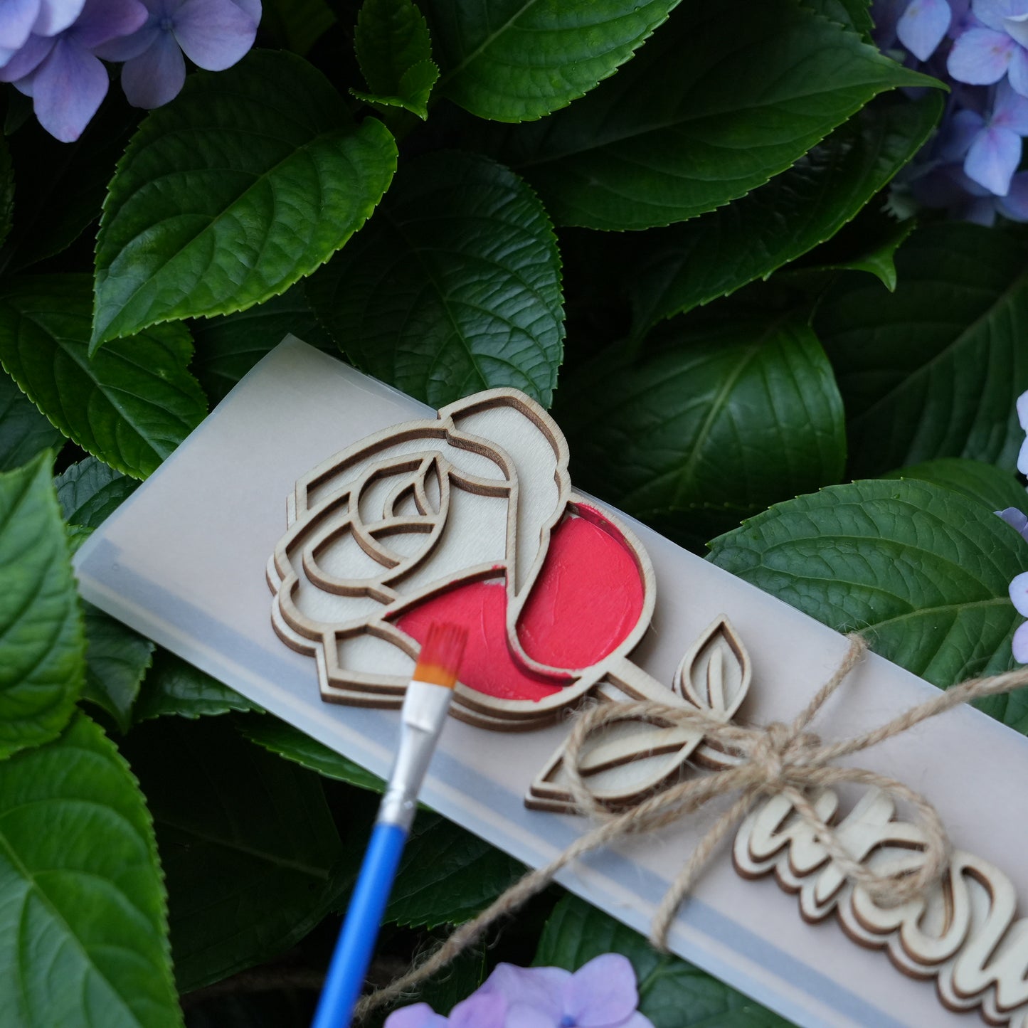 Personalized Wooden Rose With Box,Unique Mother Day Gift,Wooden Flowers Gift,Eternal Flower,Gift For Mom's Birthday
