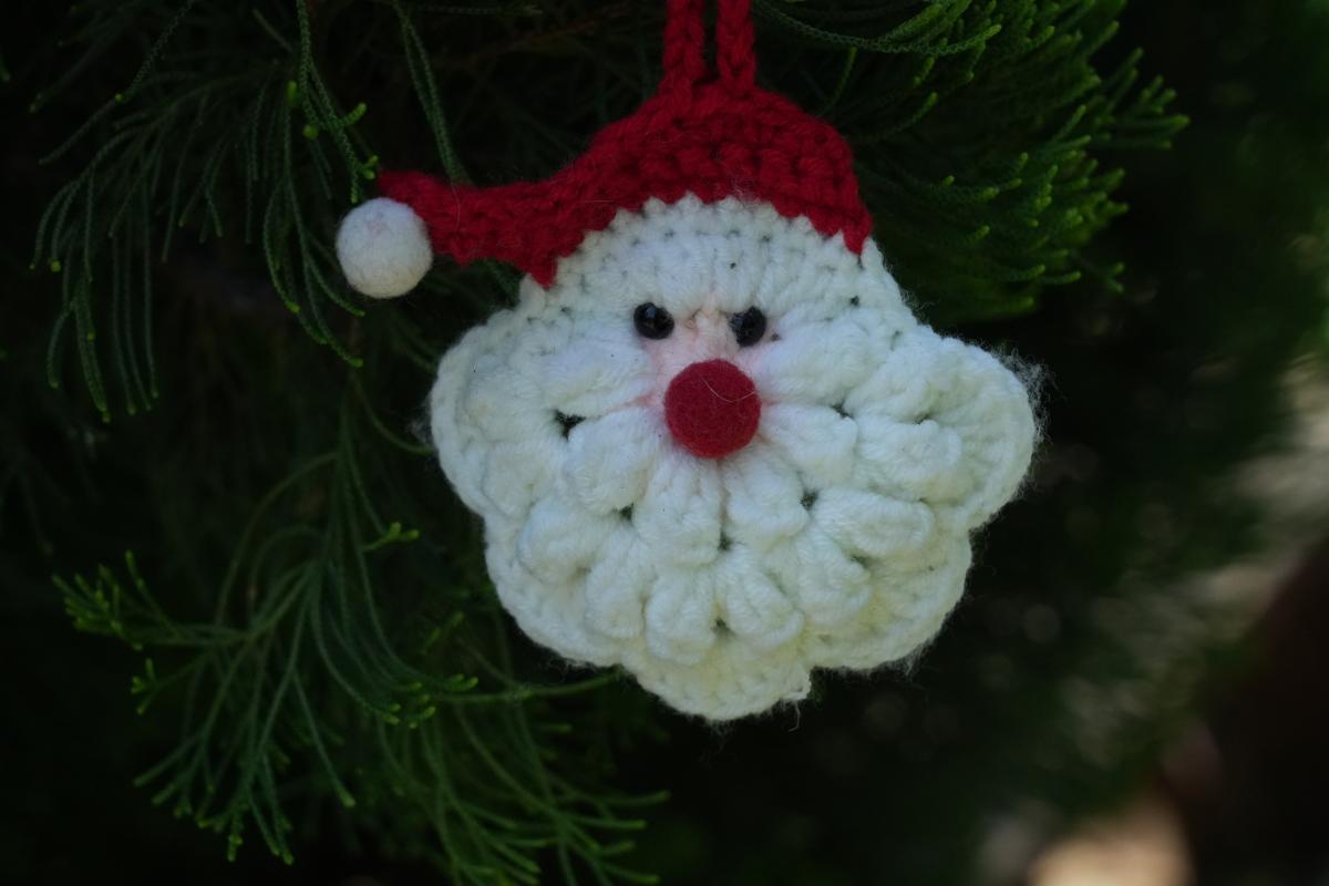 Handmade Crochet Christmas Ornaments,  Festive Xmas Tree Decorations, Rustic Holiday  Home Decor, Handcrafted Christmas Gifts