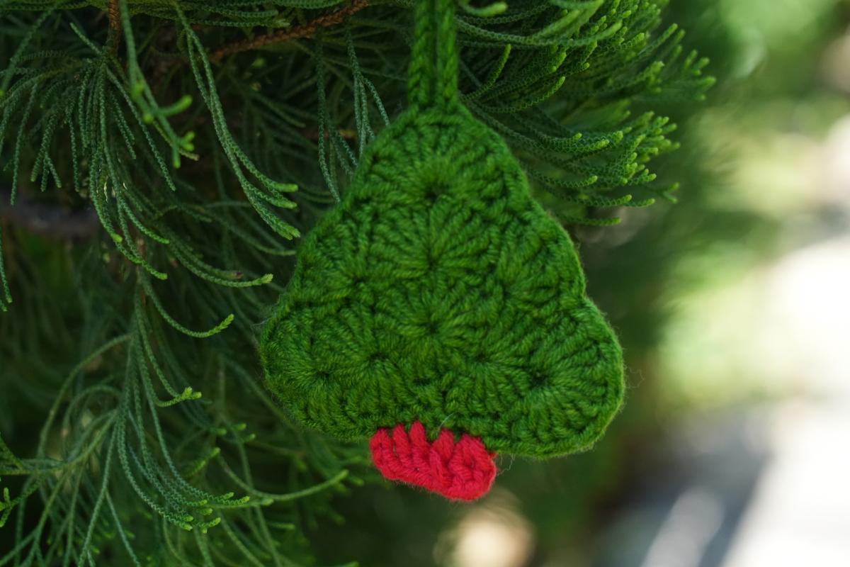 Handmade Crochet Christmas Ornaments,  Festive Xmas Tree Decorations, Rustic Holiday  Home Decor, Handcrafted Christmas Gifts