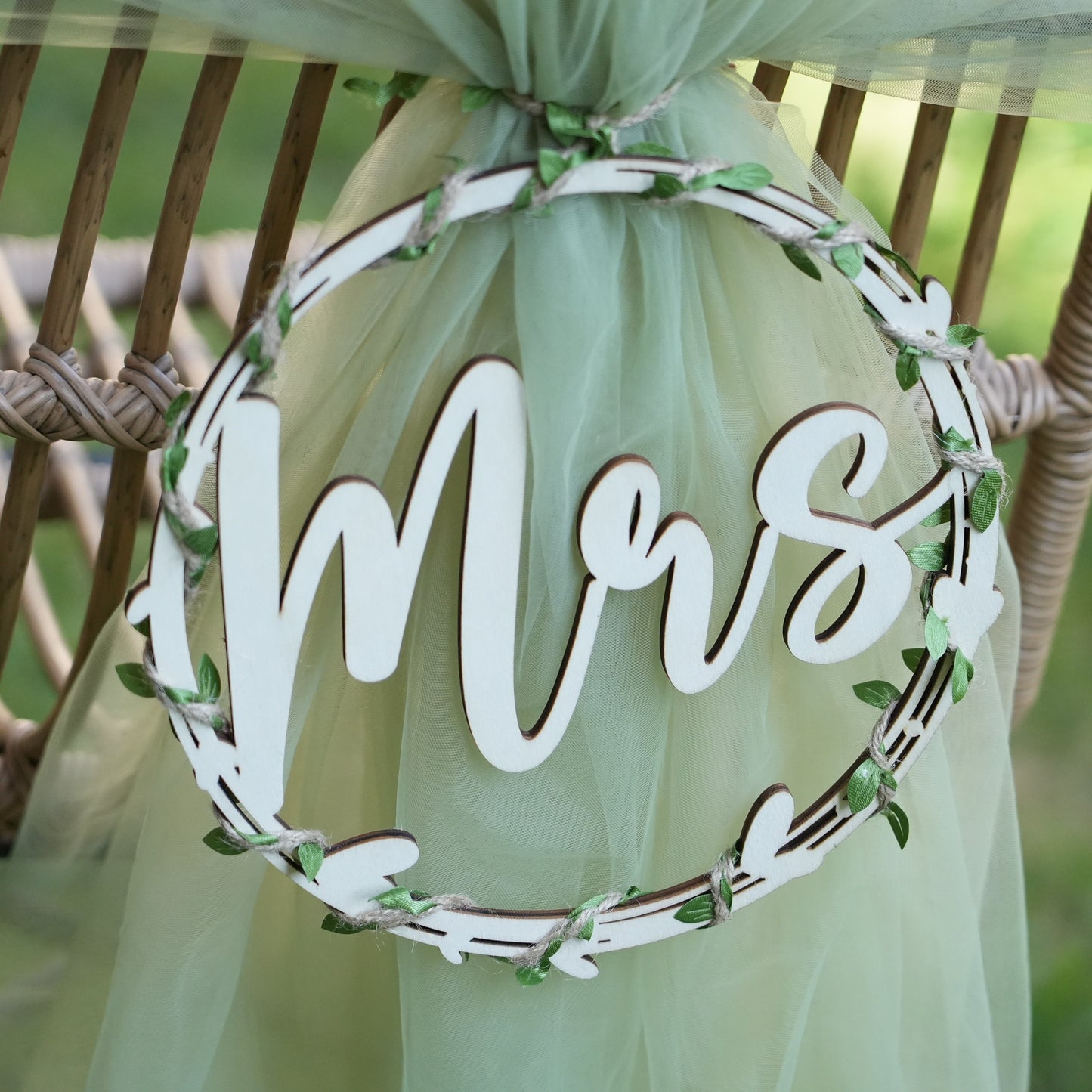 Personalized Wooden Chair Sign,In Loving Memory Sign,Wedding Chair,Bride and Groom  Chair Signs,Mr and Mrs Chair Signs