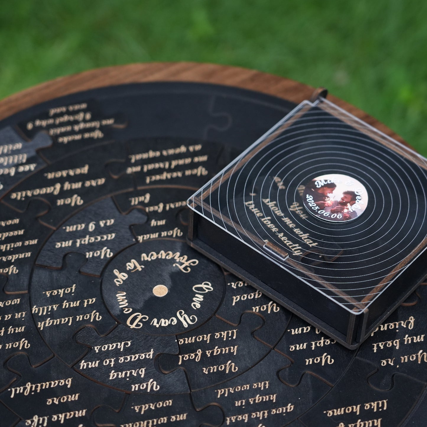 Personalized Reason I Love You Vinyl Puzzle,Sentimental Boyfriend