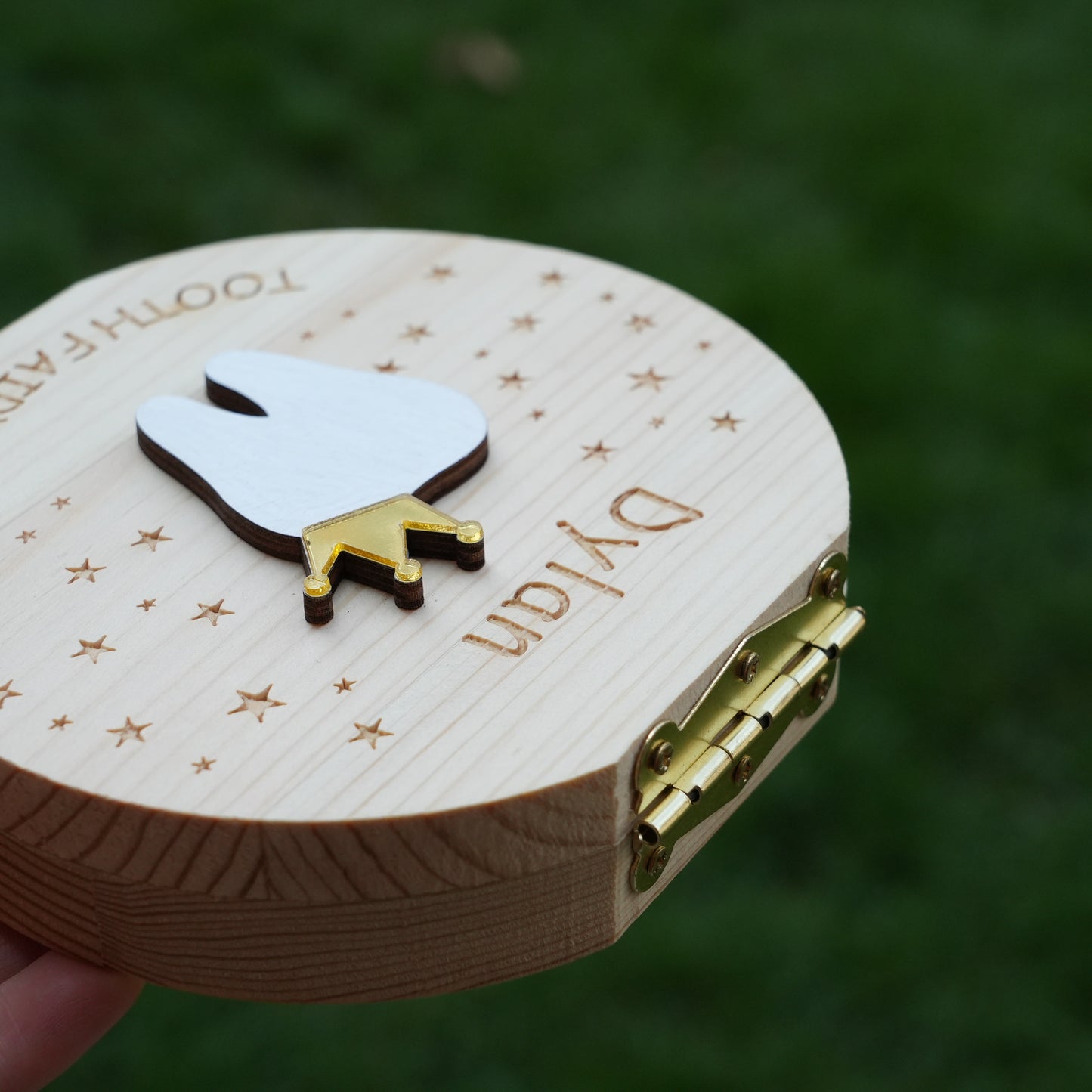 Personalized Wooden Tooth Fairy Box With Name,Milk Tooth Box Keepsake,Baby Shower Gift,Unique Gift, Back-to-school Gift,Baby Gifts For Birth