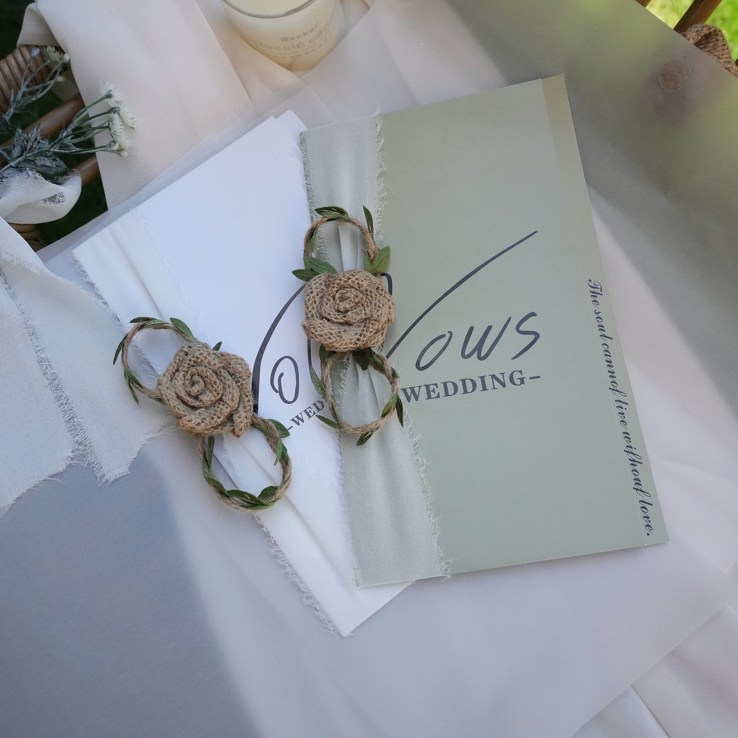 Customizable Wedding Vow Books,Unique His And Her Vow Books,Romantic Ceremony Gift,Wedding  Keepsake