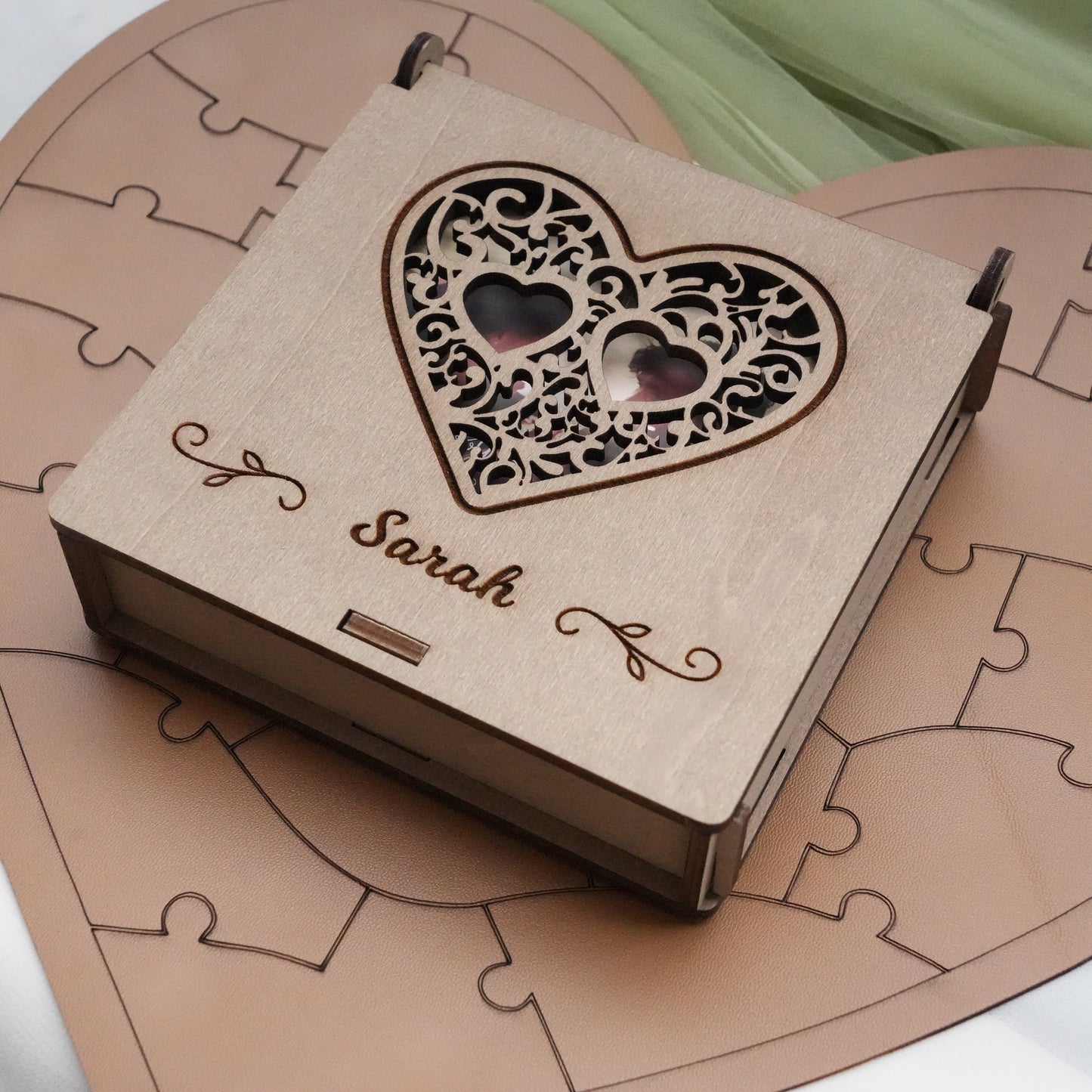 Reasons I Love You,Personalized Puzzle Gift  With Box,Gift for Her, Anniversary Gift For Couple, Romantic Gift,I Love You Puzzle
