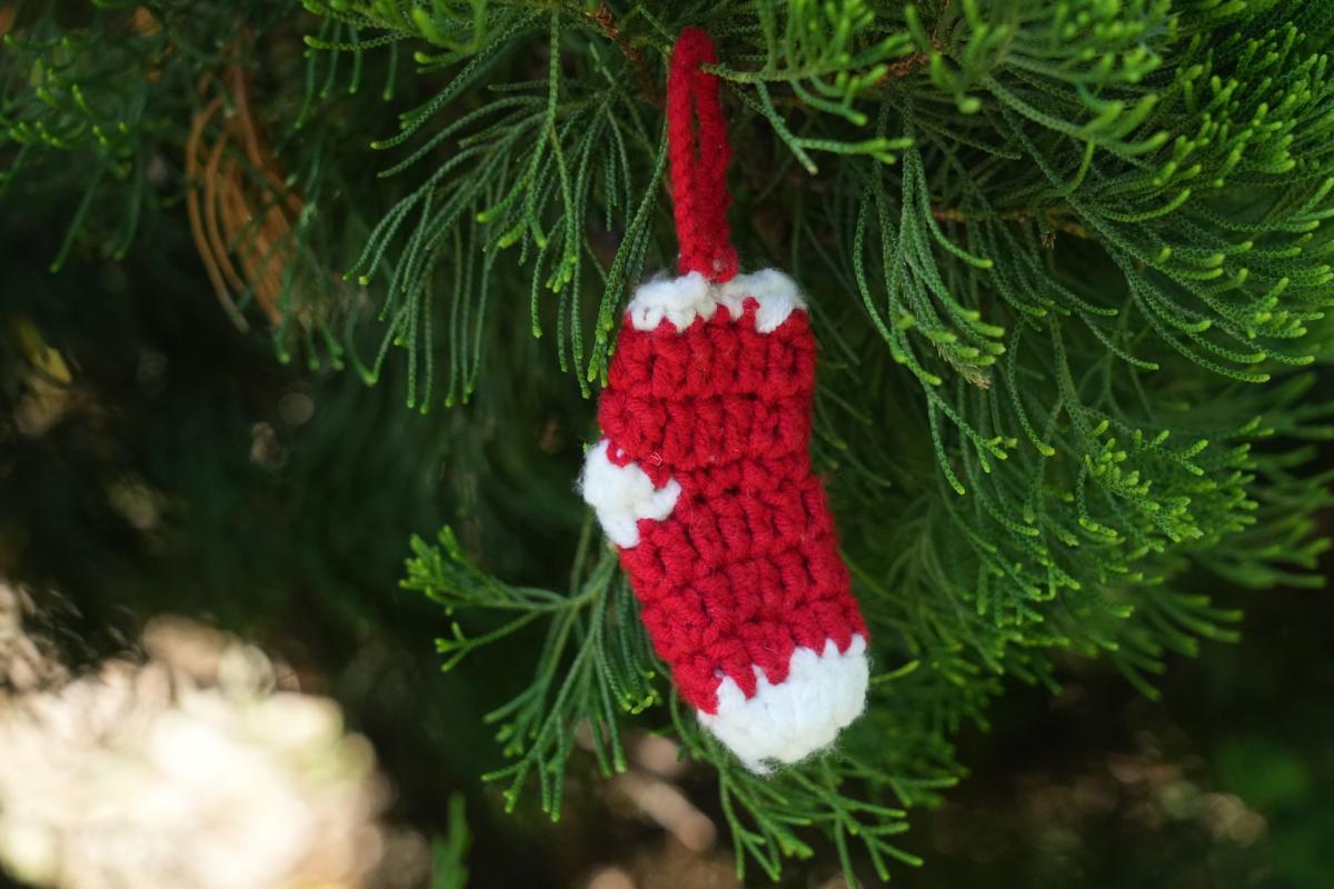 Handmade Crochet Christmas Ornaments,  Festive Xmas Tree Decorations, Rustic Holiday  Home Decor, Handcrafted Christmas Gifts