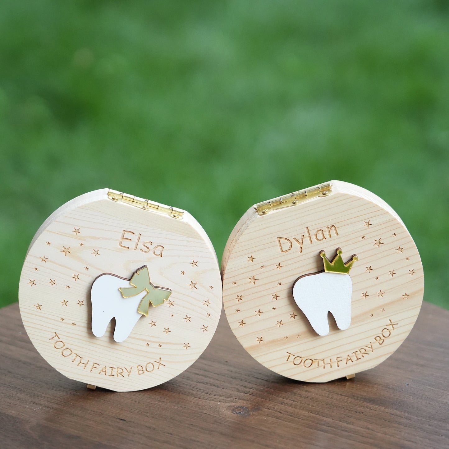 Personalized Wooden Tooth Fairy Box With Name,Milk Tooth Box Keepsake,Baby Shower Gift,Unique Gift, Back-to-school Gift,Baby Gifts For Birth