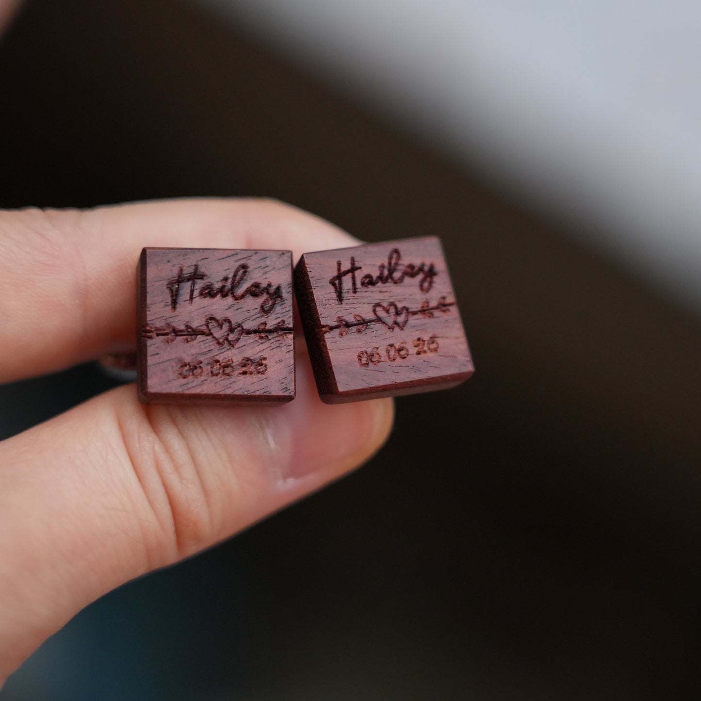 Custom Suit Cufflink & Tie Clip Set With Box, Groomsmen Cufflink,Engraved Wooden Box,Suit Tie  Accessories,Best Man Gift,Anniversary Gift