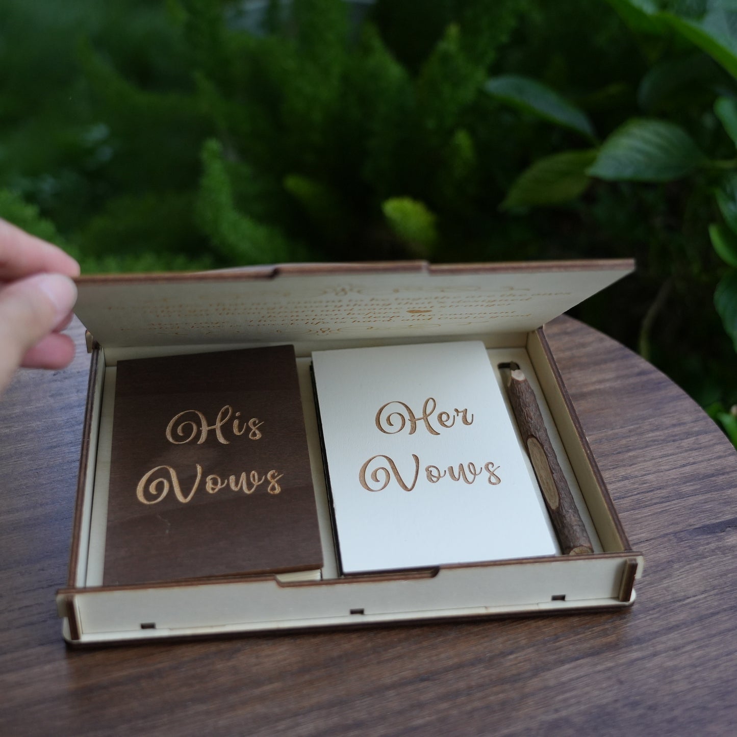 Custom Wedding Vow Books,Unique His And Her Vow  Books,Wedding Keepsake,Romantic Ceremony Gift, Engagement Celebration Book