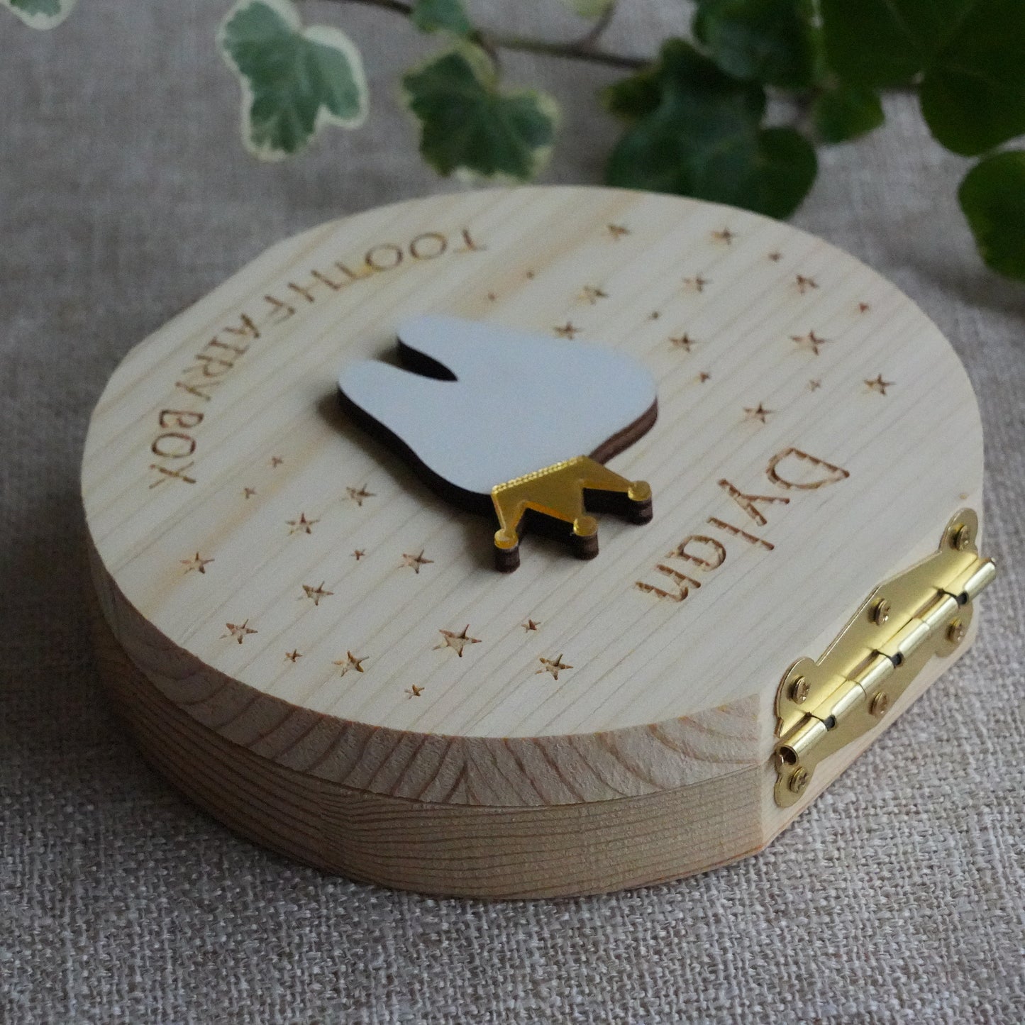 Personalized Wooden Tooth Fairy Box With Name,Milk Tooth Box Keepsake,Baby Shower Gift,Unique Gift, Back-to-school Gift,Baby Gifts For Birth