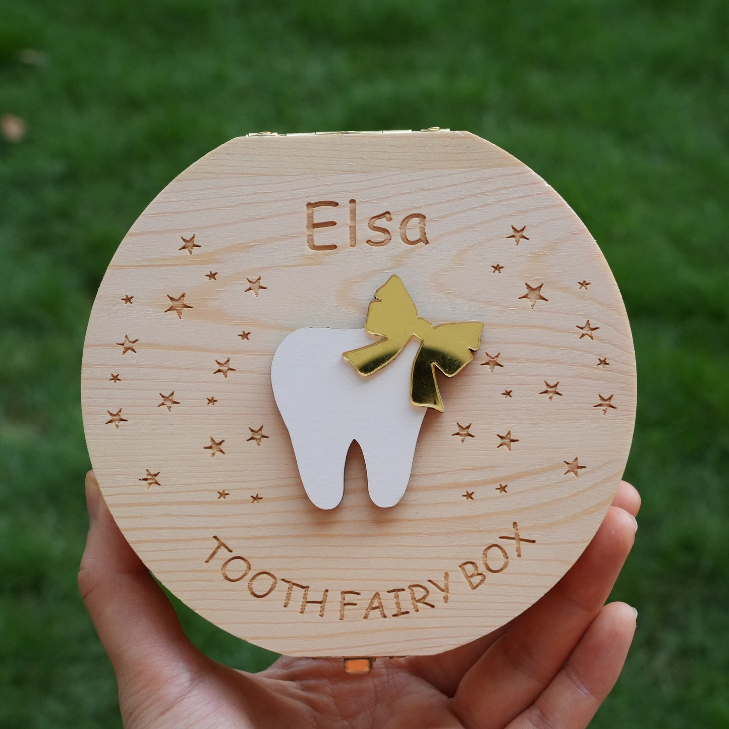 Personalized Wooden Tooth Fairy Box With Name,Milk Tooth Box Keepsake,Baby Shower Gift,Unique Gift, Back-to-school Gift,Baby Gifts For Birth
