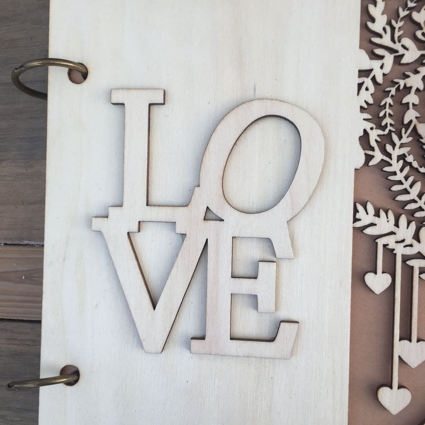 Wedding GuestBook Wooden Wedding Guest Book wedding tree  Personalised Guest Book